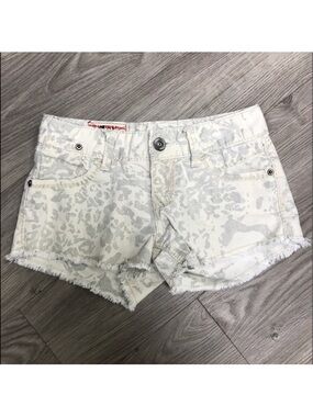 Grey and Cream Colored Shorts, Super Cute!